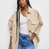 PULL & BEAR Basic- Lichte Jas - Sand