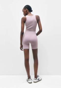 PULL & BEAR Comfort Cycling - Shorts - Lilac -PULL BEAR Winkel e55aaf3c97de4ba5b0a39e25308421a7