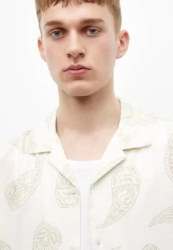 PULL & BEAR Short Sleeve Shirt With Paisley Print - Overhemd - White -PULL BEAR Winkel e7e6fc433f624df6a084fa30c986fd64