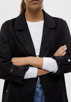 PULL & BEAR Jacket - Mantel - Black -PULL BEAR Winkel e82ca8ac4df54755929faca904ded5fa