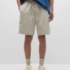 PULL & BEAR BermudaWith An Elastic Waistband - Shorts - Beige