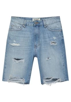 PULL & BEAR Ripped Bermuda- Jeansshort - Blue 17 PULL & BEAR Ripped Bermuda- Jeansshort - Blue -PULL BEAR Winkel e8aa379c79c74d82afd978fc5b5b2ff3