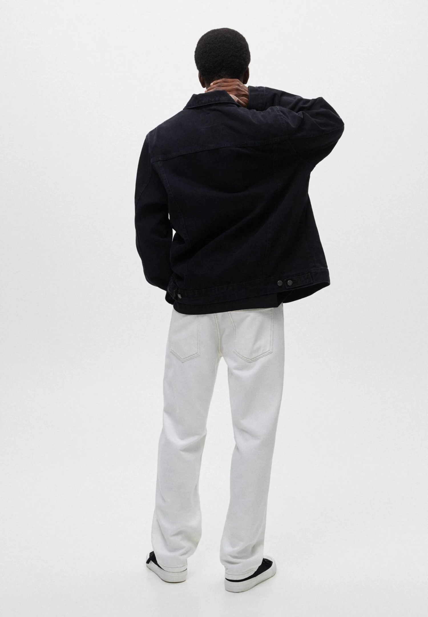 PULL & BEAR Wide - Relaxed Fit Jeans - White 3 PULL & BEAR Wide - Relaxed Fit Jeans - White - Afbeelding 3
