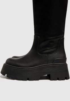 PULL & BEAR Plateaulaarzen - Black 8 PULL & BEAR Plateaulaarzen - Black -PULL BEAR Winkel ea55d2bc5f7e4cc0a87b372e463807e8