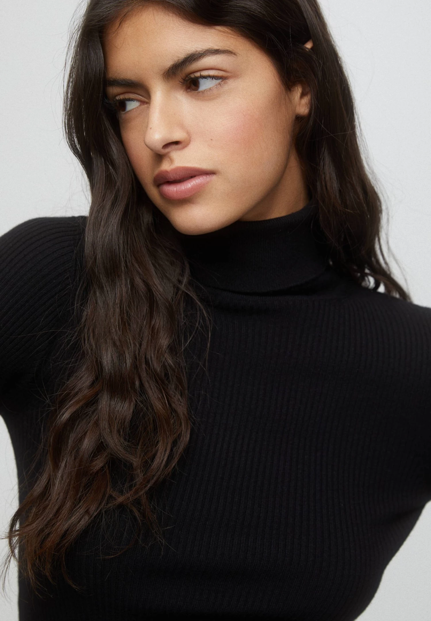 PULL & BEAR Turtleneck - Trui - Black 4 PULL & BEAR Turtleneck - Trui - Black - Afbeelding 4