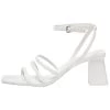 PULL & BEAR Strappy Heeled - Sandalen - White