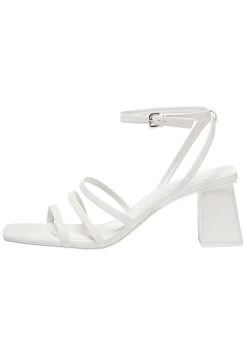 PULL & BEAR Strappy Heeled - Sandalen - White