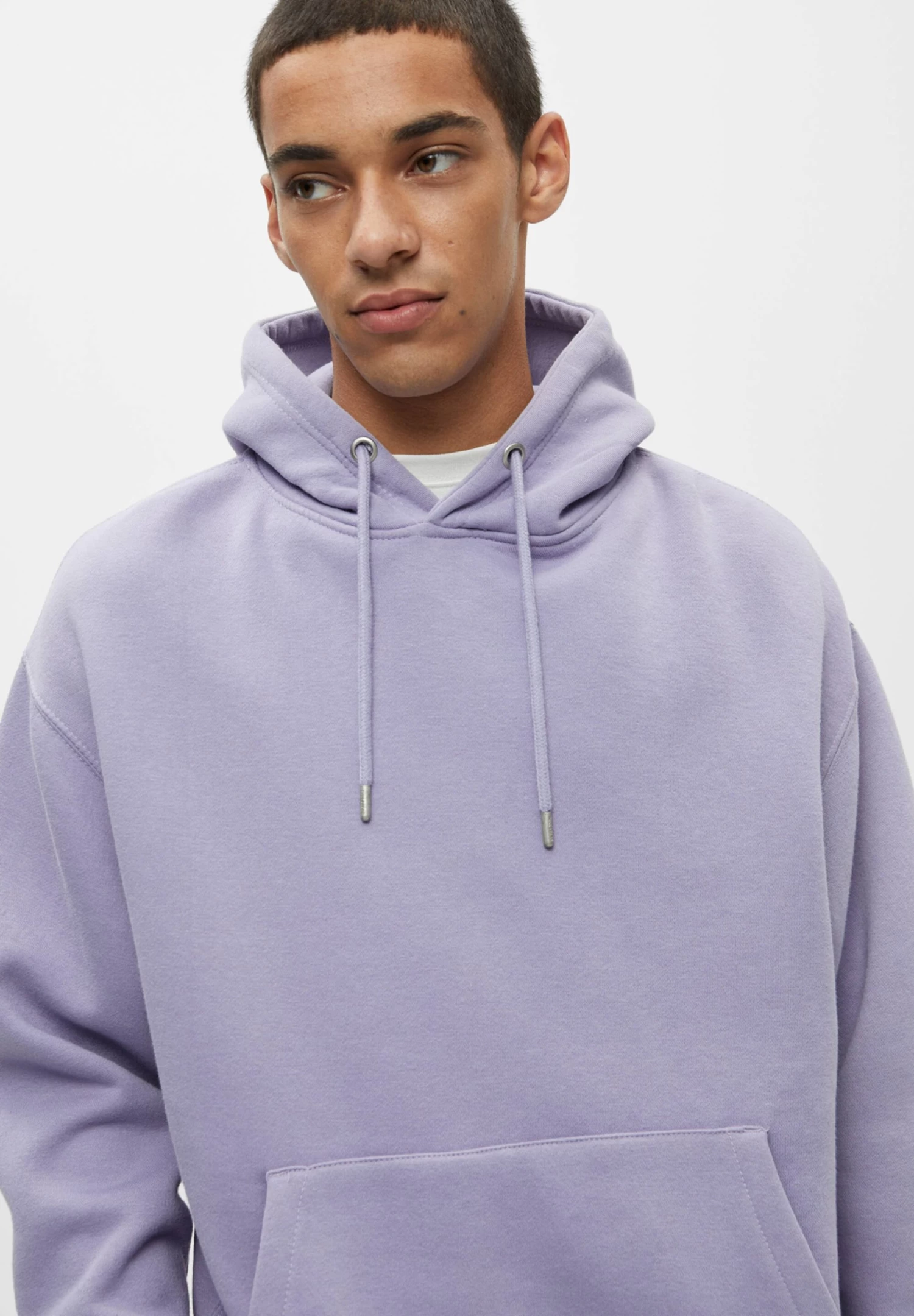 PULL & BEAR Hoodie - Mauve 5 PULL & BEAR Hoodie - Mauve - Afbeelding 5