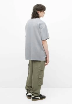 PULL & BEAR Joggers In Technical Fabric - Cargobroek - Khaki -PULL BEAR Winkel ed10eebe7c49497a8c7ef1037f6c93b6