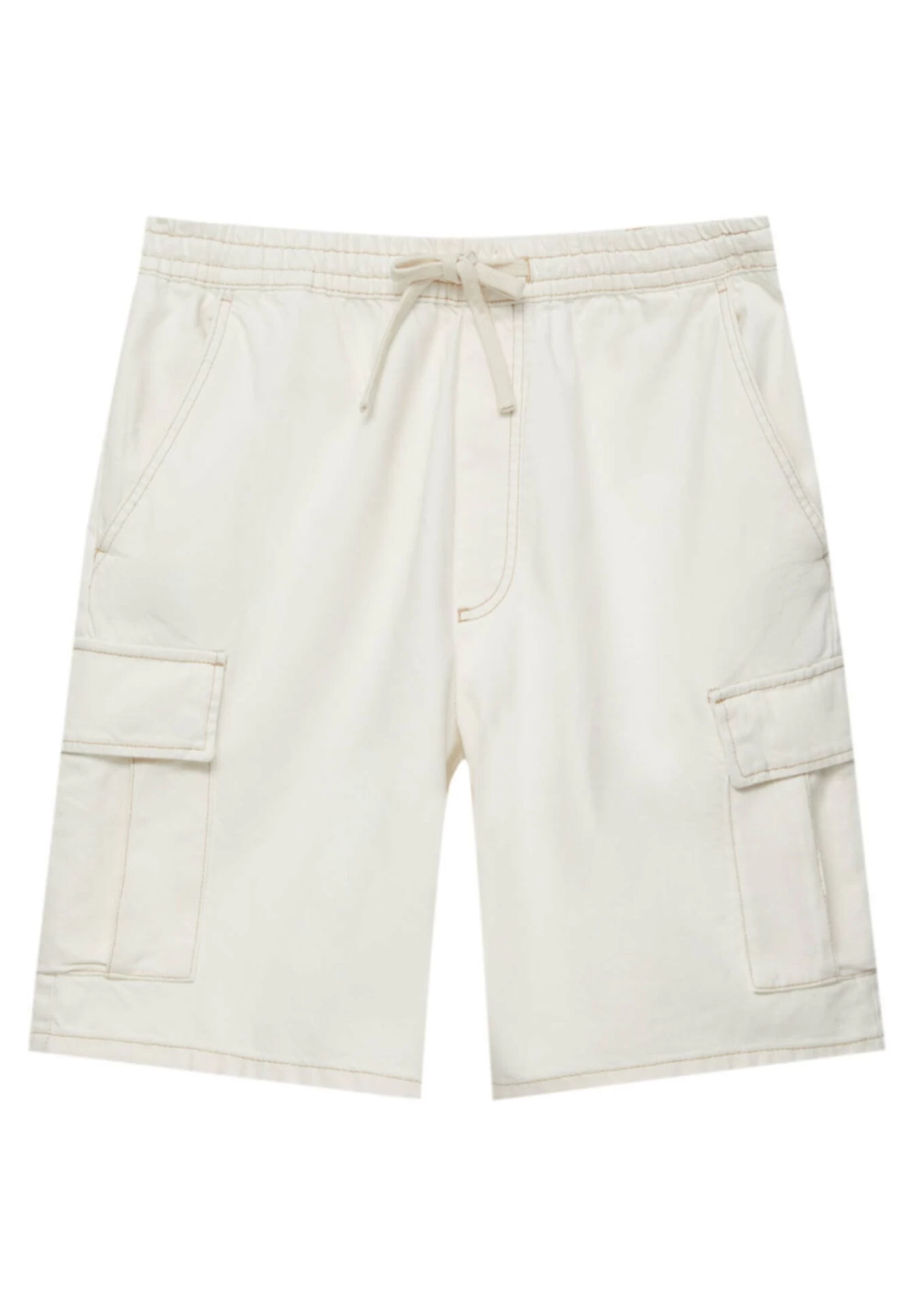PULL & BEAR Waistband - Jeansshort - Beige 7 PULL & BEAR Waistband - Jeansshort - Beige - Afbeelding 7