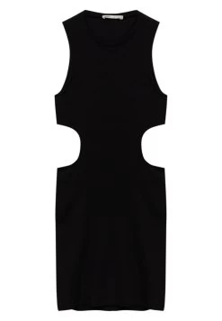 PULL & BEAR Basic With Cut Out - Jurk - Black -PULL BEAR Winkel ed5f2860d2244fbbaa08ed43b71a9551
