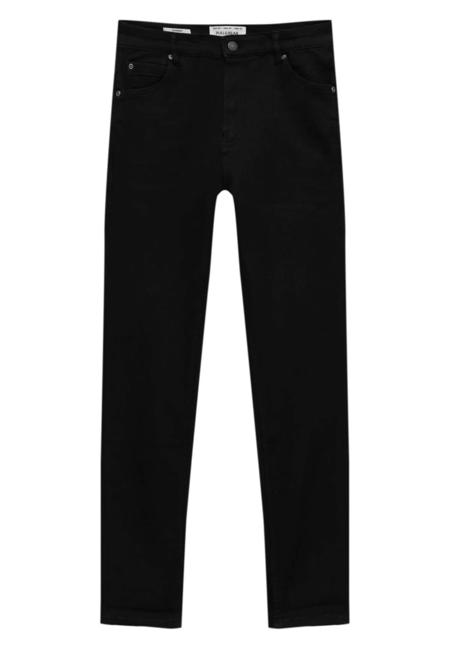 PULL & BEAR Soft Carrot - Jeans Tapered Fit - Mottled Black 7 PULL & BEAR Soft Carrot - Jeans Tapered Fit - Mottled Black - Afbeelding 7