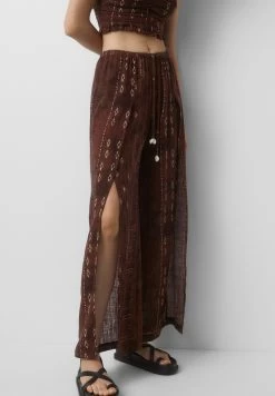 PULL & BEAR Seashell - Wrap - Broek - Brown