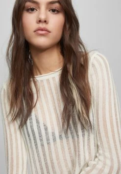 PULL & BEAR Open - Trui - Mottled Beige -PULL BEAR Winkel efb9053376f94135beb9b8b7f7e714dd