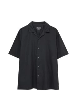 PULL & BEAR Basic Short Sleeve - Overhemd - Black -PULL BEAR Winkel efd678d0940342fa8daca54872653c30