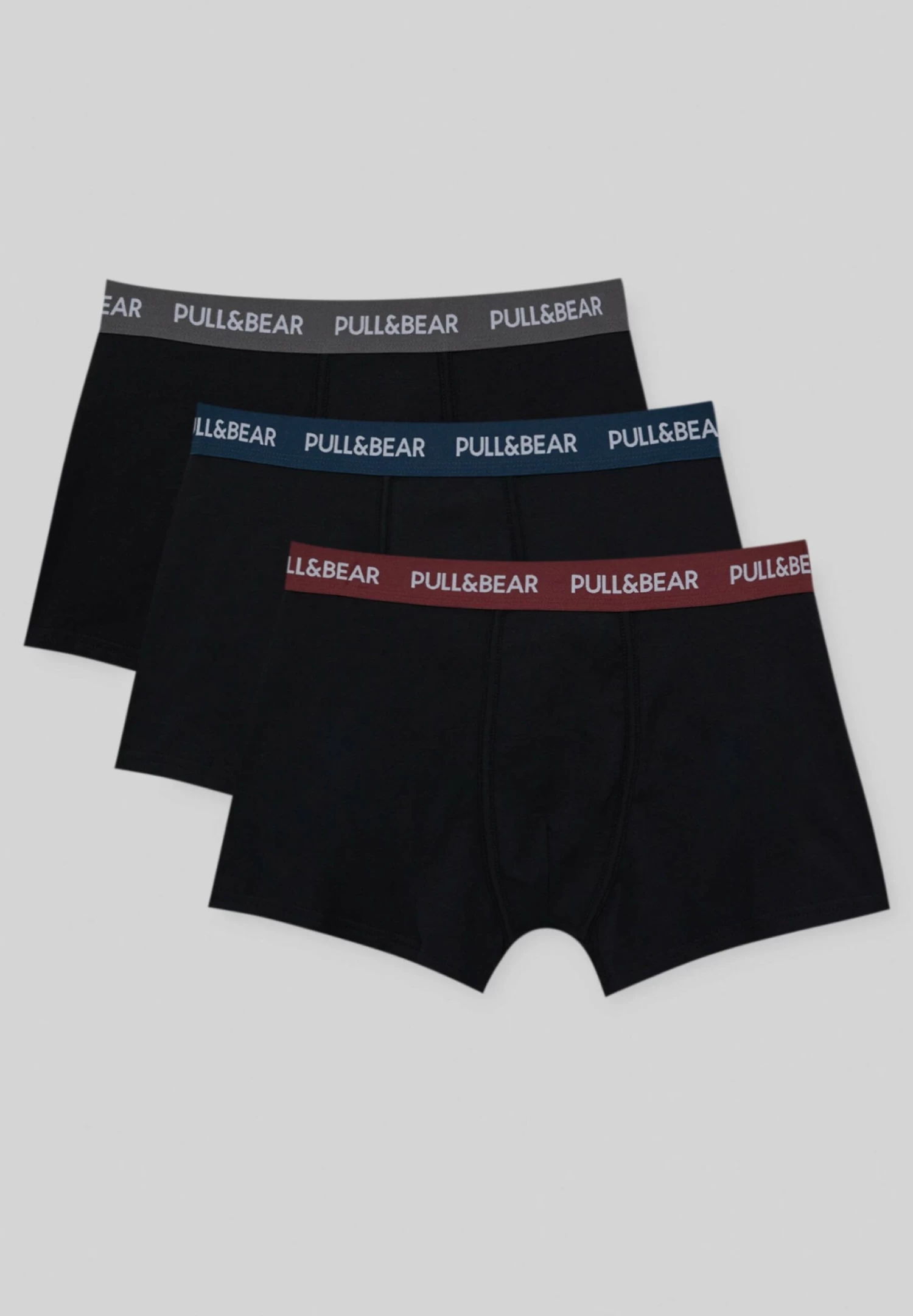 PULL & BEAR 3-Pack With Small Logo - Onderbroeken - Black 6 PULL & BEAR 3-Pack With Small Logo - Onderbroeken - Black - Afbeelding 6