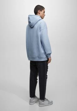 PULL & BEAR With Ripped Detailing - Relaxed Fit Jeans - Mottled Dark Grey 11 PULL & BEAR With Ripped Detailing - Relaxed Fit Jeans - Mottled Dark Grey -PULL BEAR Winkel f0bfa48d52434433b68353d169acad34