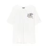 PULL & BEAR Cherry Tree Hokusai - T-Shirt Print - White