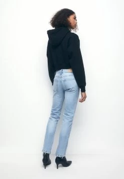 PULL & BEAR Cropped - Hoodie - Mottled Black 8 PULL & BEAR Cropped - Hoodie - Mottled Black -PULL BEAR Winkel f1c23335546b4bf289dc336a76ae05be