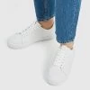 PULL & BEAR Casual Perforated - Sneakers Laag - White