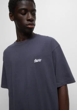PULL & BEAR Short Sleeve Stwd - T-Shirt Print - Dark Grey -PULL BEAR Winkel f1ebb962d3a24865a6a164cc9e8ee0bf