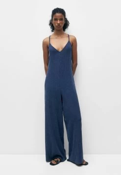 PULL & BEAR Long Fitting - Jumpsuit - Blue