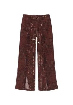PULL & BEAR Seashell - Wrap - Broek - Brown -PULL BEAR Winkel f39e029b81f9454290e54c3d48104baf