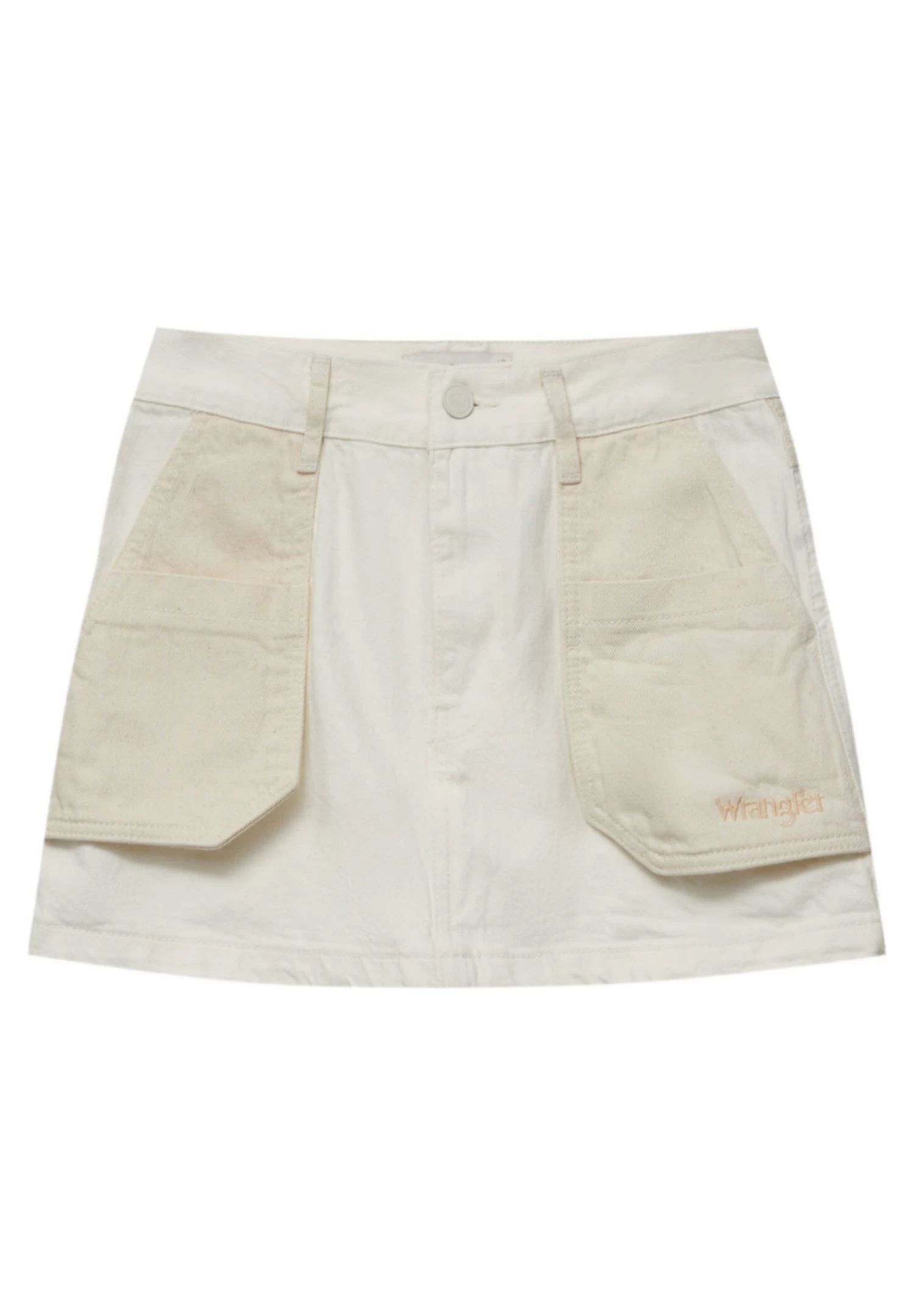 PULL & BEAR Wrangler- A-Lijn Rok - Sand 5 PULL & BEAR Wrangler- A-Lijn Rok - Sand - Afbeelding 5