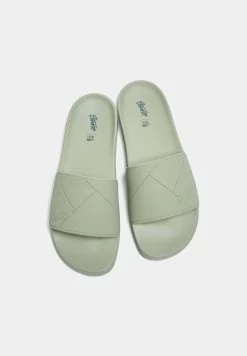 PULL & BEAR Gummierte Stwd - Badslippers - Green 7 PULL & BEAR Gummierte Stwd - Badslippers - Green -PULL BEAR Winkel f5eba165e253428f87920539b589b927