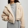 PULL & BEAR Teddy - Jas - Mottled Beige