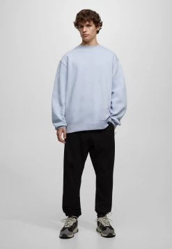 PULL & BEAR With Zips - Trainingsbroek - Mottled Black -PULL BEAR Winkel f69d1253dfff4d1d9f848a77e73f4229