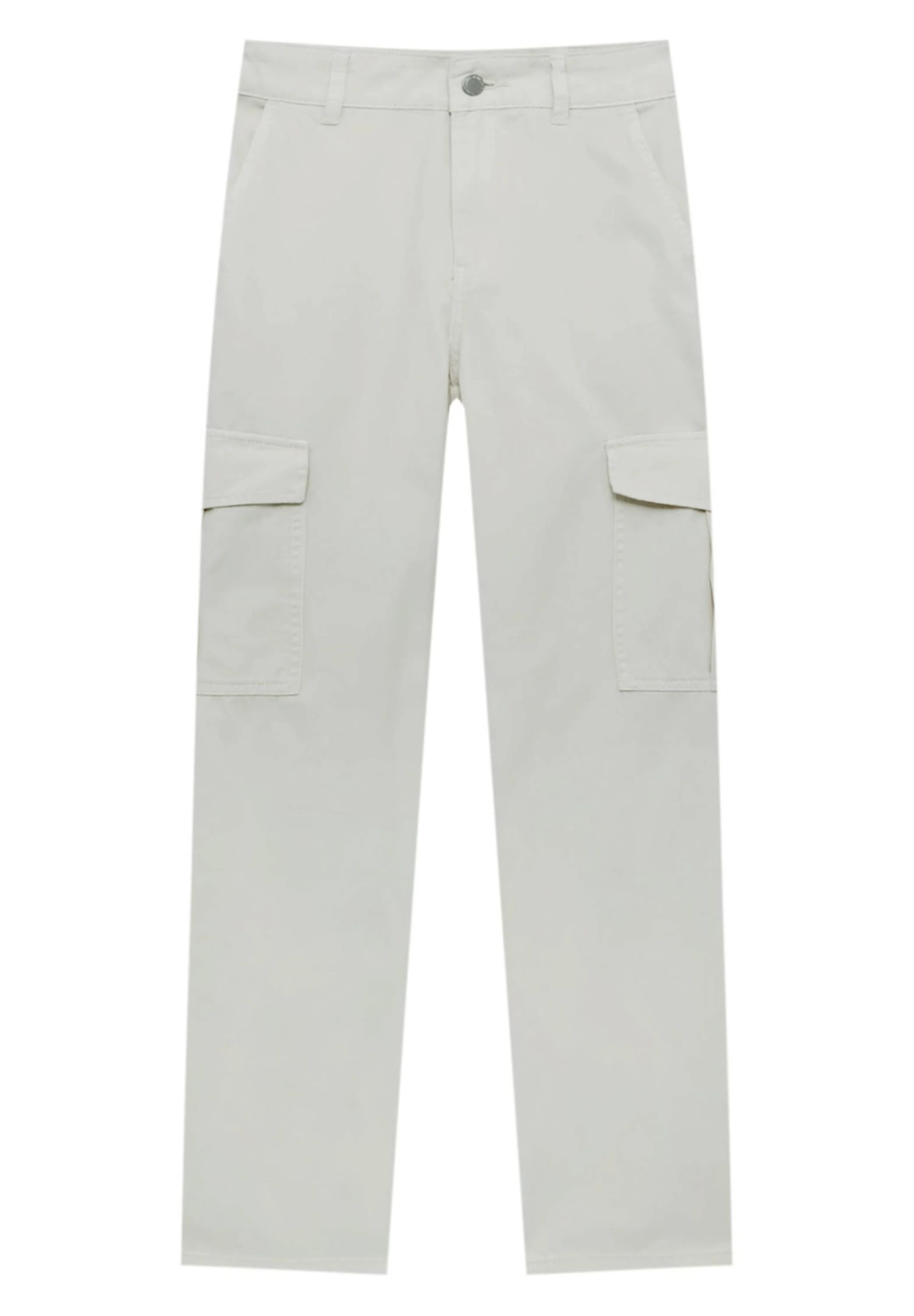 PULL & BEAR Pocket- Cargobroek - Off White 6 PULL & BEAR Pocket- Cargobroek - Off White - Afbeelding 6