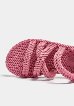 PULL & BEAR Rope- Sandalen - Pink -PULL BEAR Winkel f70df4cf451b4038bc04f2c2a25ff1cc