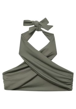 PULL & BEAR Wrap - Bikinitop - Khaki -PULL BEAR Winkel f75292ae5f534d65ba0e3f64f86531ed