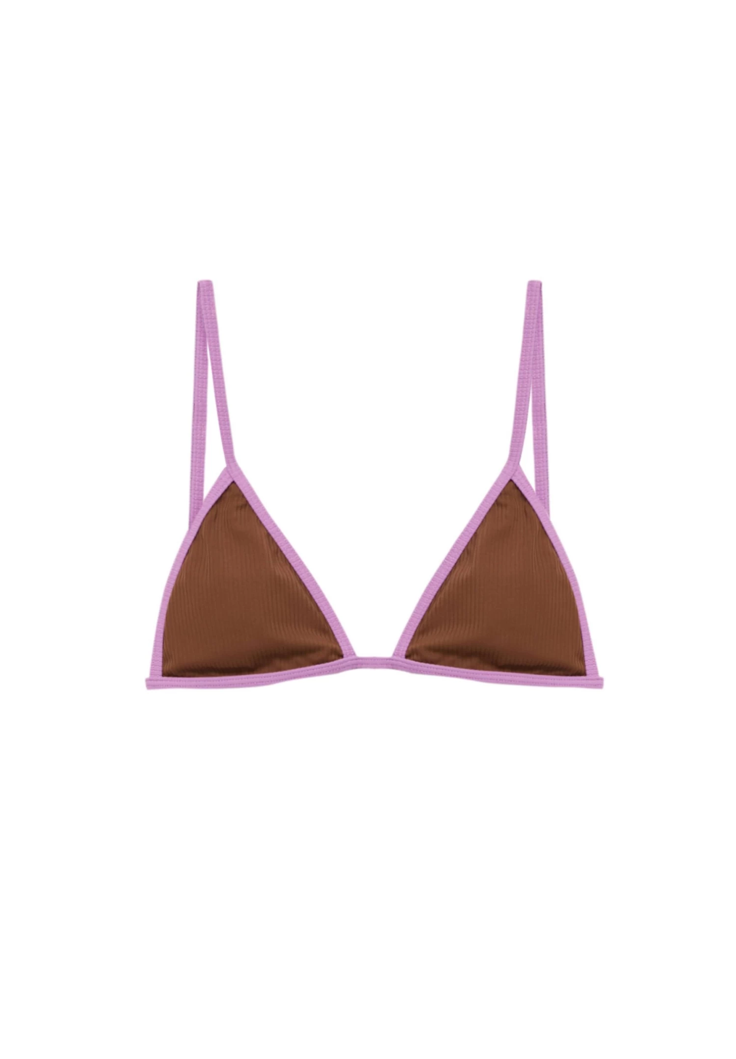 PULL & BEAR Triangle - Bikinitop - Brown 4 PULL & BEAR Triangle - Bikinitop - Brown - Afbeelding 4