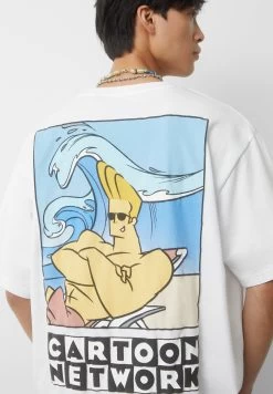 PULL & BEAR Cartoon Network Johnny Bravo - T-Shirt Print - White 10 PULL & BEAR Cartoon Network Johnny Bravo - T-Shirt Print - White -PULL BEAR Winkel f9bcf5a145d94ff2afedcc904eef8b1d