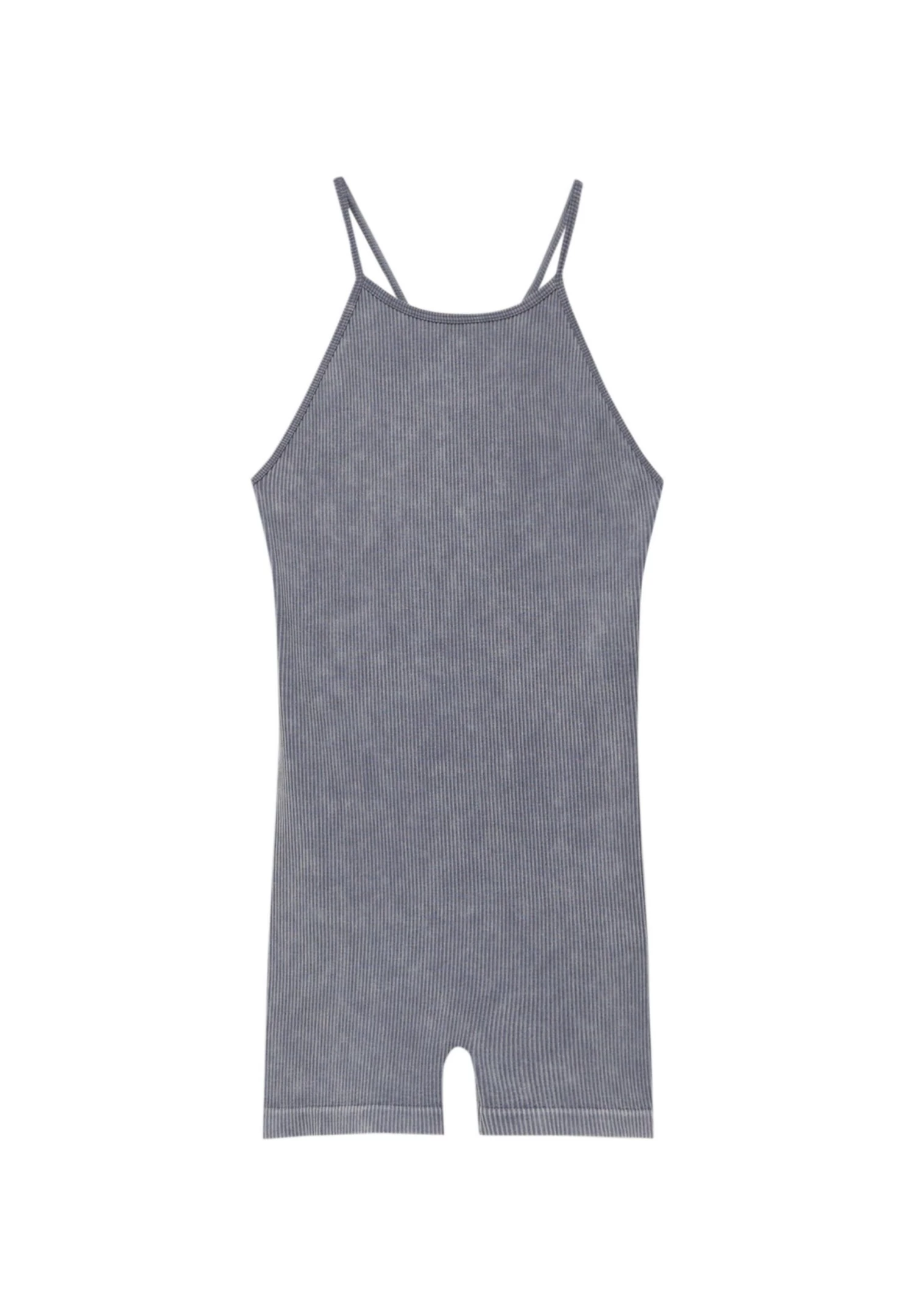 PULL & BEAR Strappy Seamless - Jumpsuit - Dark Grey 5 PULL & BEAR Strappy Seamless - Jumpsuit - Dark Grey - Afbeelding 5
