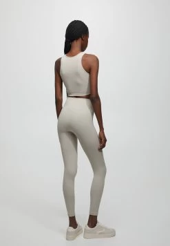 PULL & BEAR Seamless- Legging - Beige -PULL BEAR Winkel fa3973bbdedc48b8a8441389945f674f