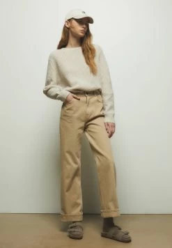 PULL & BEAR Soft - Trui - Beige -PULL BEAR Winkel fa6741036f7141f88925c7333da585a1