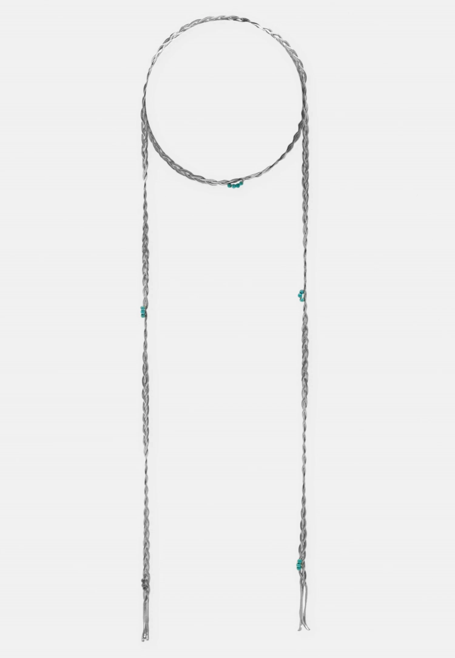 PULL & BEAR Tie- Ketting - Silver Coloured 5 PULL & BEAR Tie- Ketting - Silver Coloured - Afbeelding 5