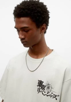 PULL & BEAR Tokyo Revengers Slogan - T-Shirt Print - White -PULL BEAR Winkel fd23f1222d2f473e9bca756abc4913ae