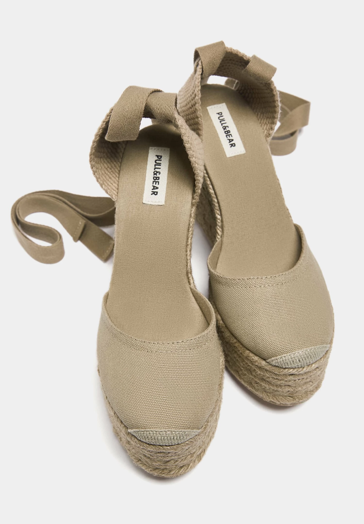 PULL & BEAR Sleehakken - Taupe 3 PULL & BEAR Sleehakken - Taupe - Afbeelding 3