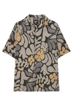 PULL & BEAR Floral Print Short Sleeve - Overhemd - Black -PULL BEAR Winkel fe038d762b58459681b4eb06ccb12502