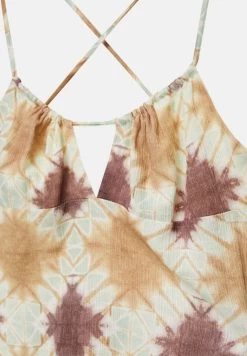 PULL & BEAR Printed - Short - Jurk - Mustard Yellow -PULL BEAR Winkel fe48311b494f44539926739e07ffb404