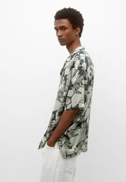 PULL & BEAR Floral Print Short Sleeve- Overhemd - Mint -PULL BEAR Winkel ff9f333f4e5d4371895ea1773ac0718f